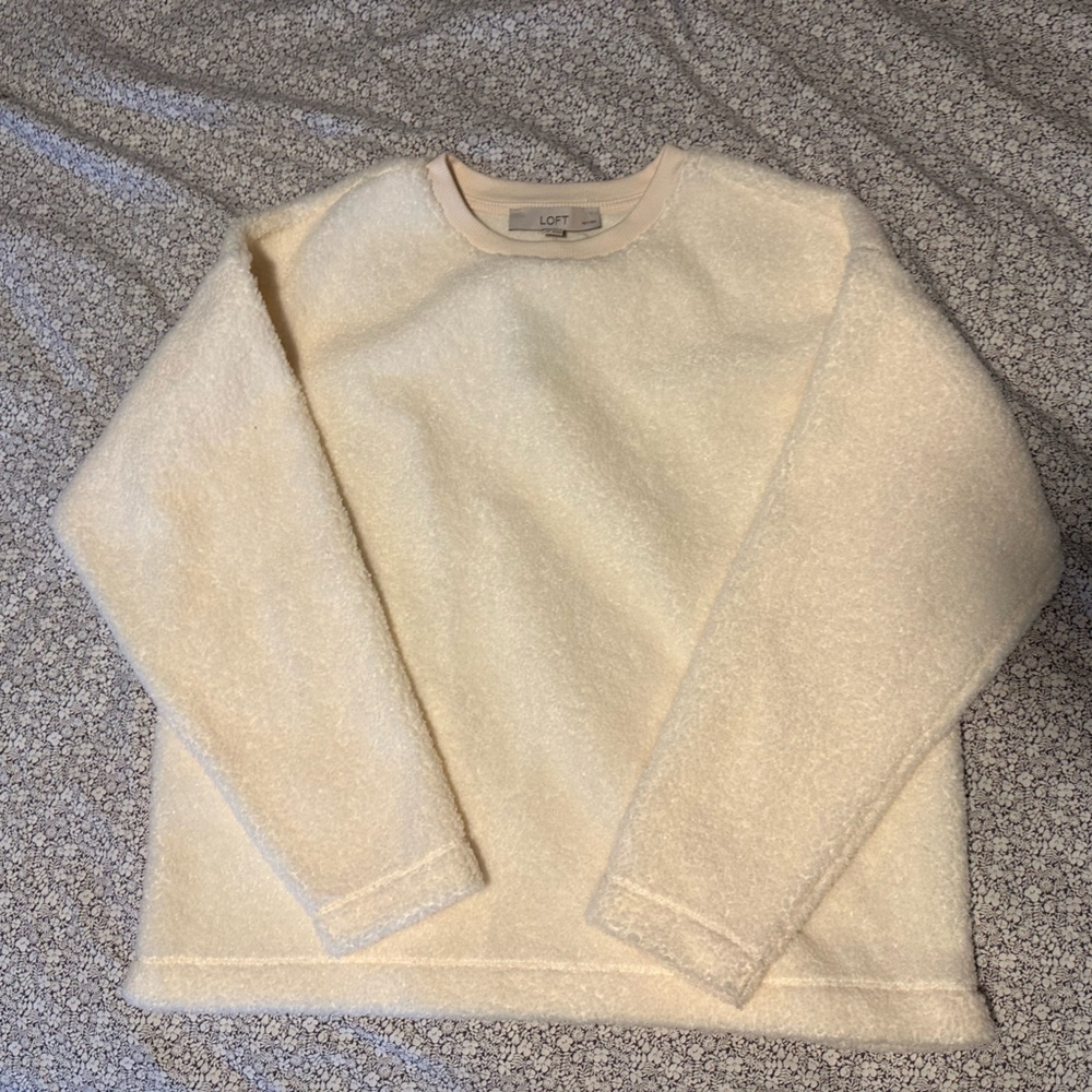 Ann Taylor Loft Sherpa Pullover